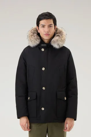Arctic Anorak in Ramar Cloth con pelliccia removibile                                                                           