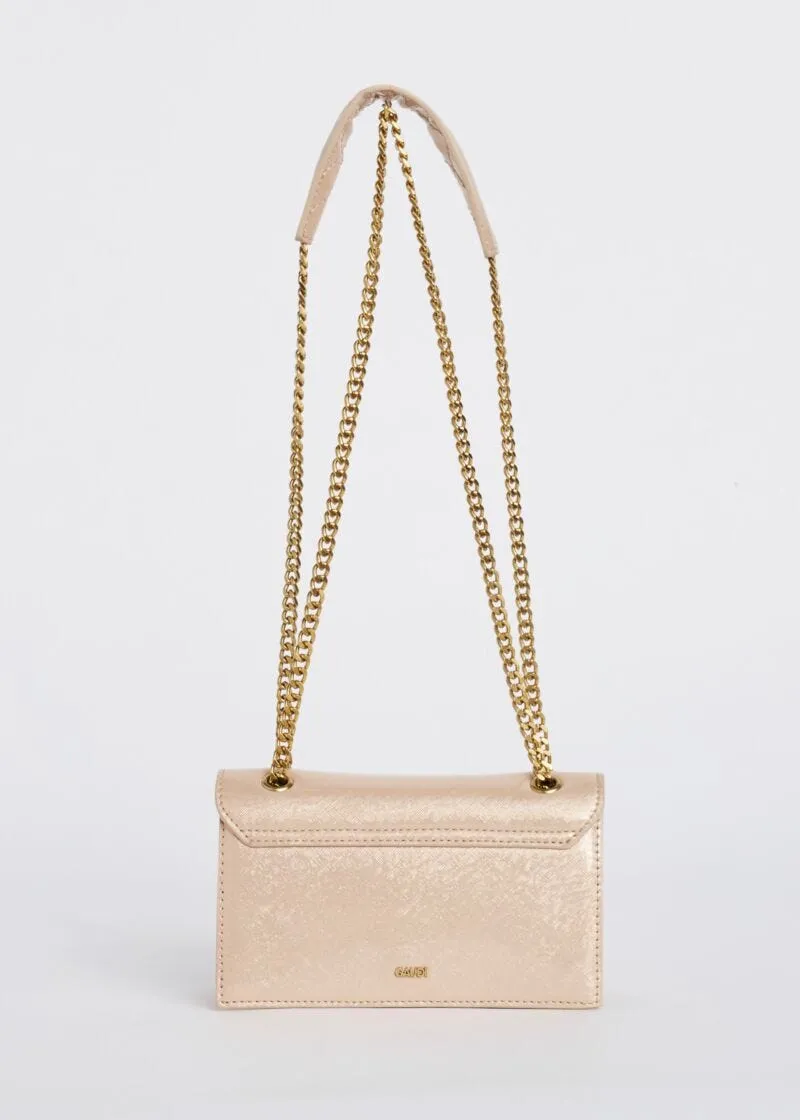 Borsa in vernice metallizzata