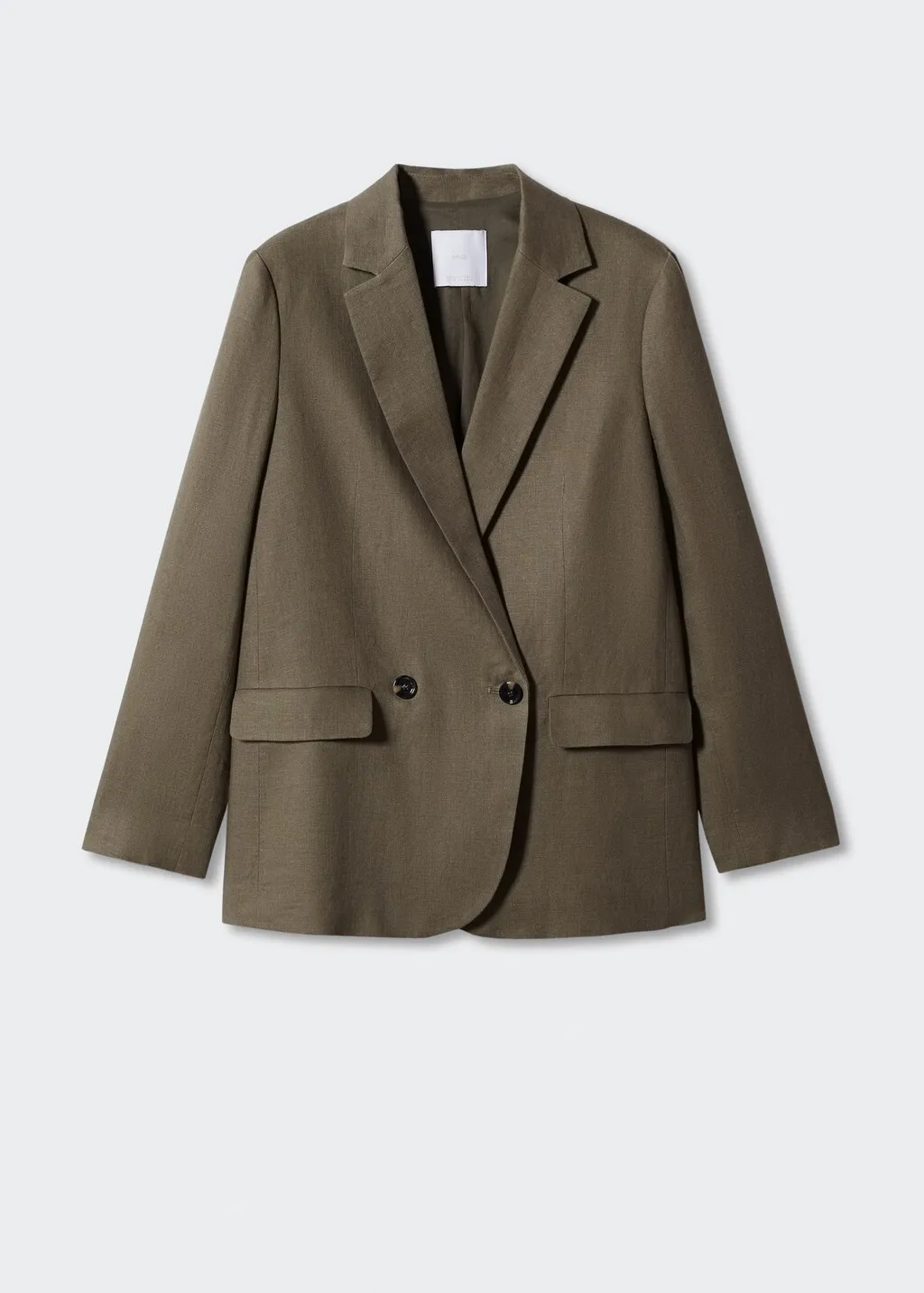 Giacca lino oversize
