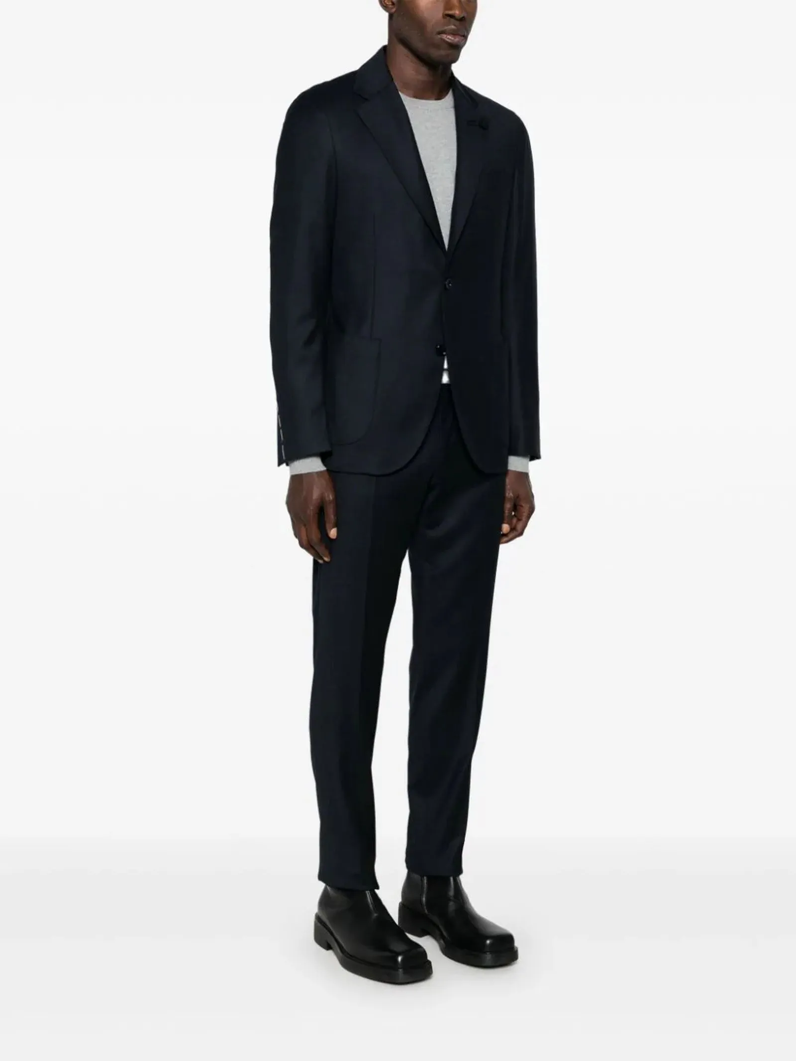 LARDINI Abbigliamento,Abiti Completo due pezzi blu notte 