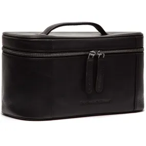 The Chesterfield Brand Wax Pull Up Limone Borsa da toilette Pelle 29 cm