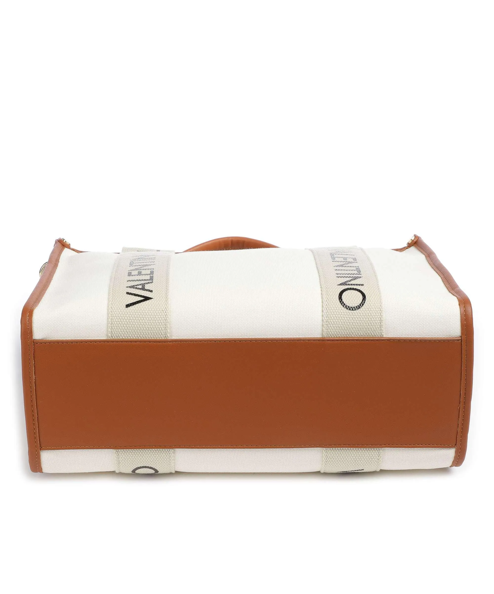  Valentino Bags Candle Borsa shopper cotone avorio  